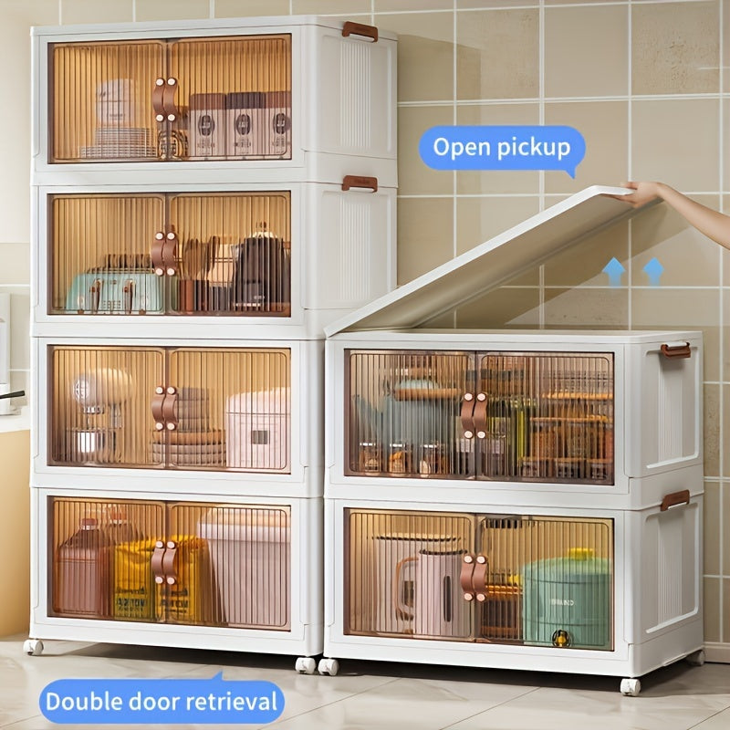 Five layers storage cabinet, household clothing storage cabinet, bedroom organizer, multifunctional snack rack, folding organizer, household kitchen storage rack, living room bookshelf, multi-layer storage rack