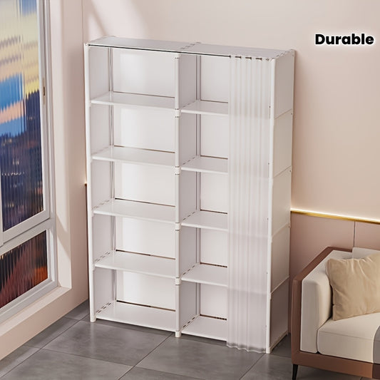 Stylish Open Bookshelf Stylish Open Bookshelf | Sports Style Storage Rack for Home, Gym or Office - Perfect for Organizing Books, Sports Equipment or Decoration